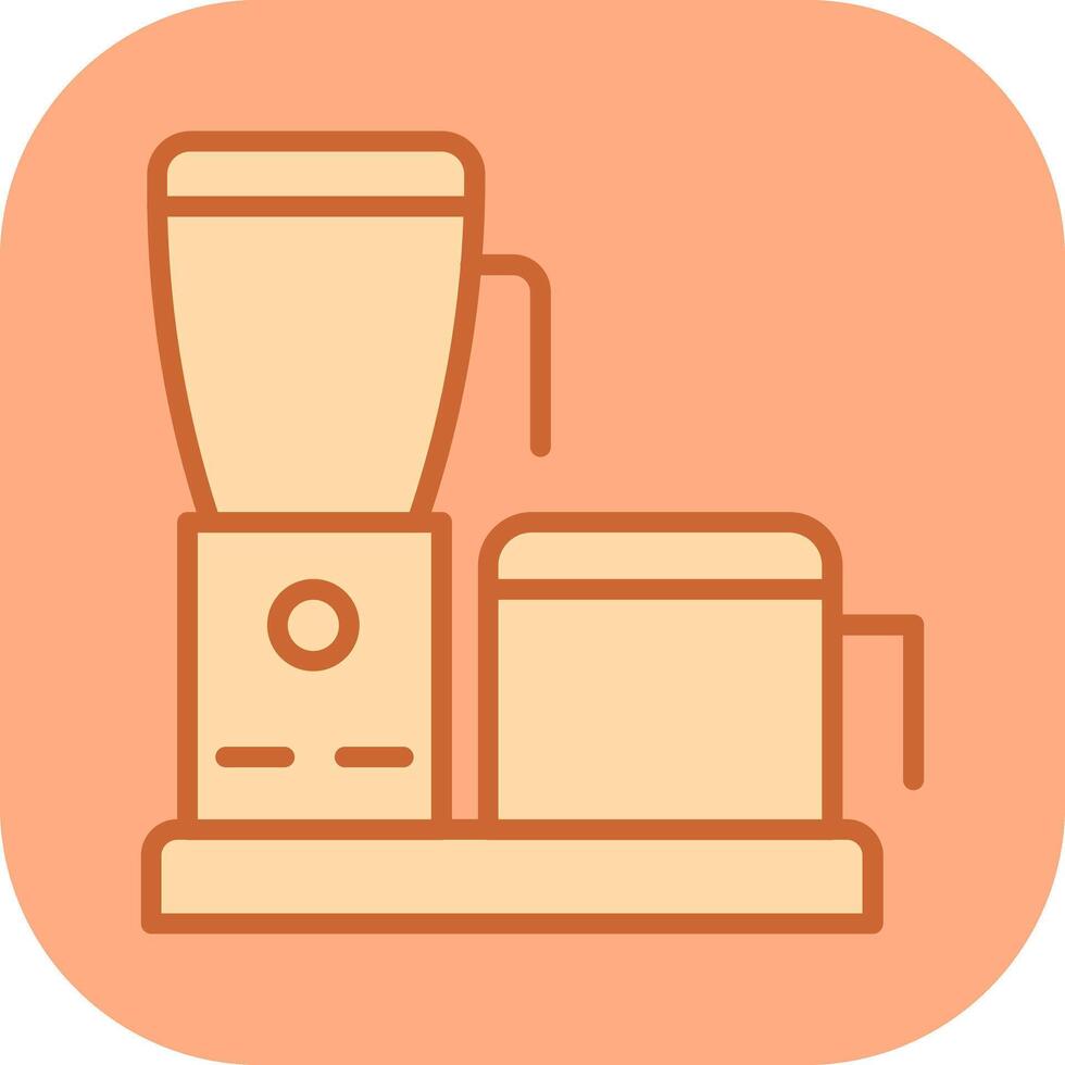 Food Processor Icon Design vector