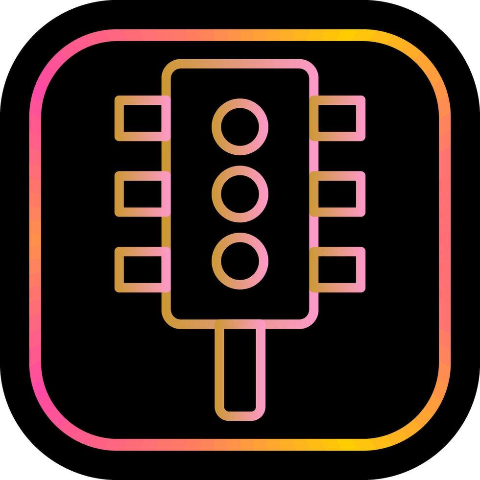 Traffic Light Icon Design vector