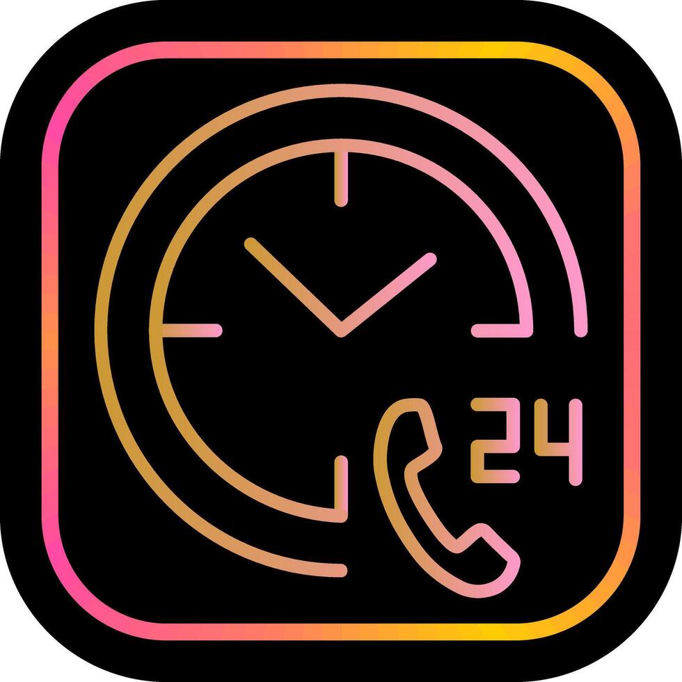 Phone Assistance Icon Design vector