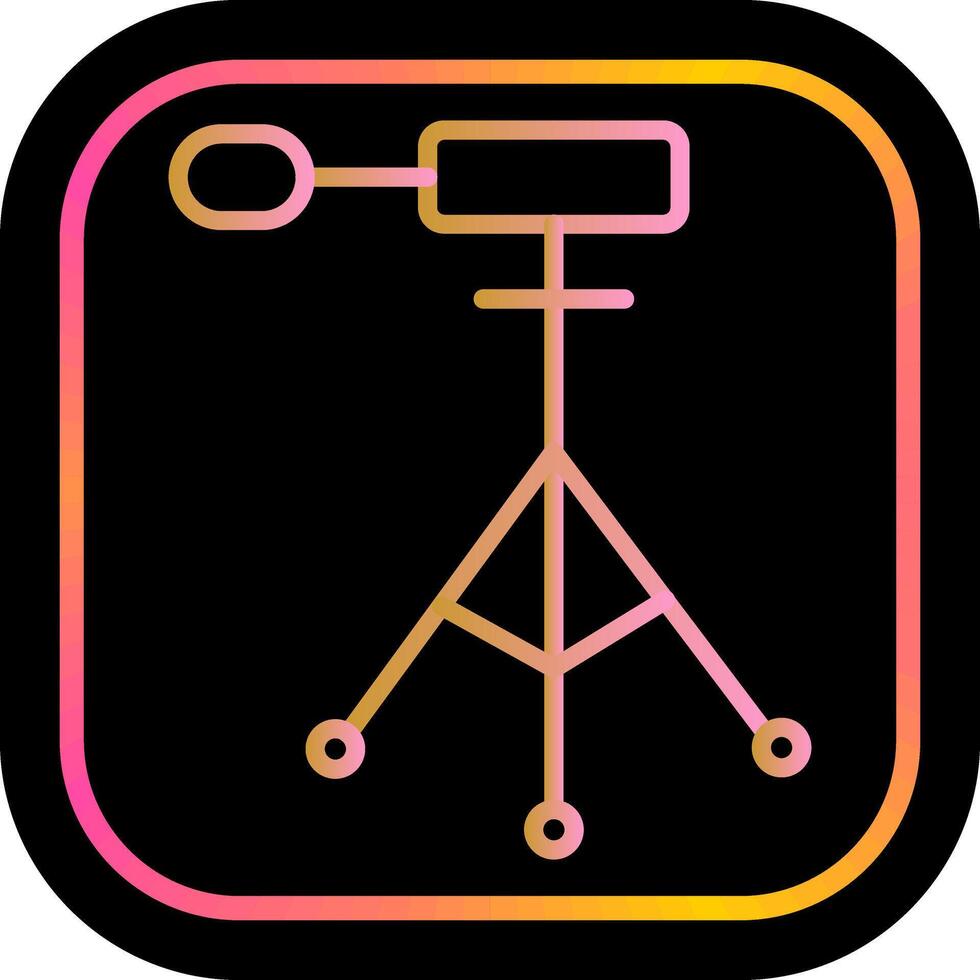 Tripod Tools Icon Design vector