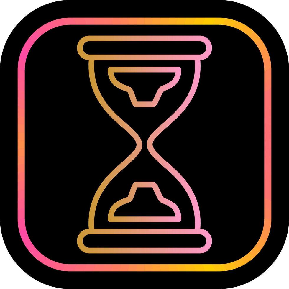 Sand Timer Icon Design vector