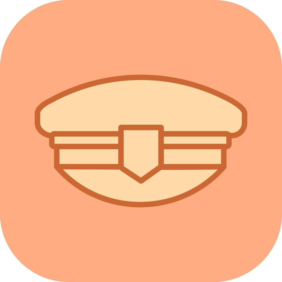 Postman Hat Icon Design vector