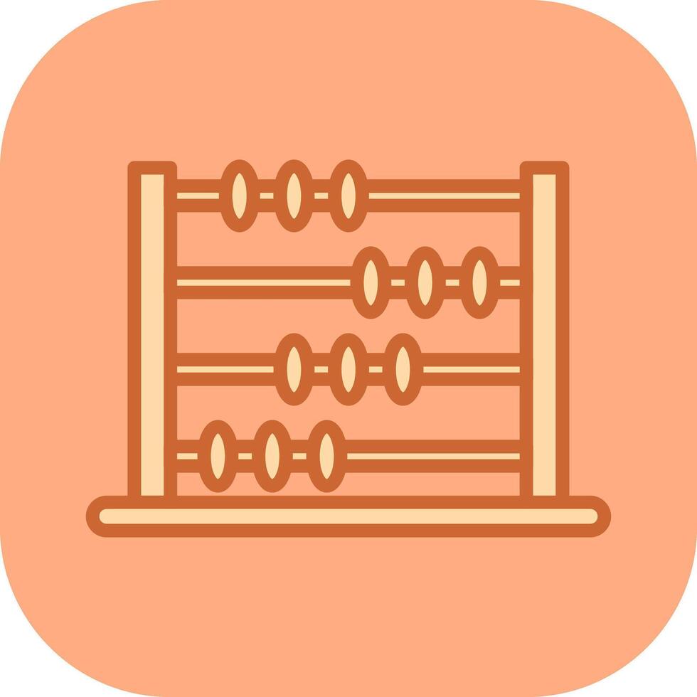 Abacus Icon Design vector
