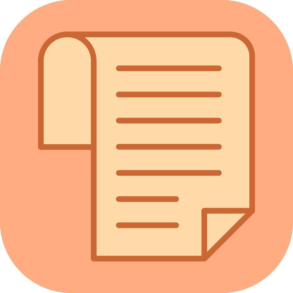 Document Icon Design vector