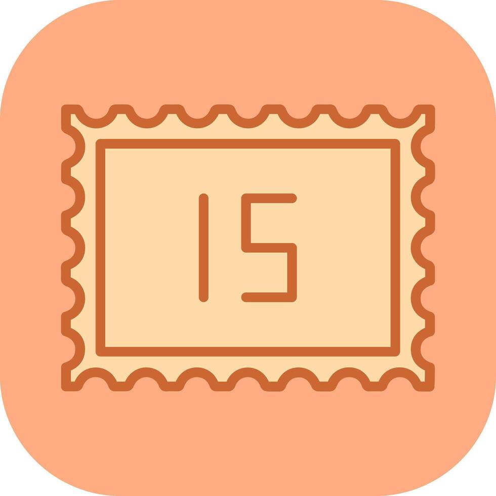 Postage Due Icon Design vector