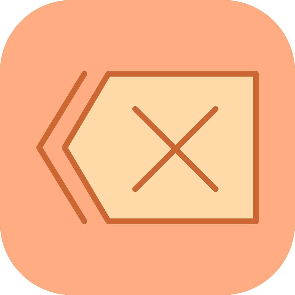 Delete Icon Design vector