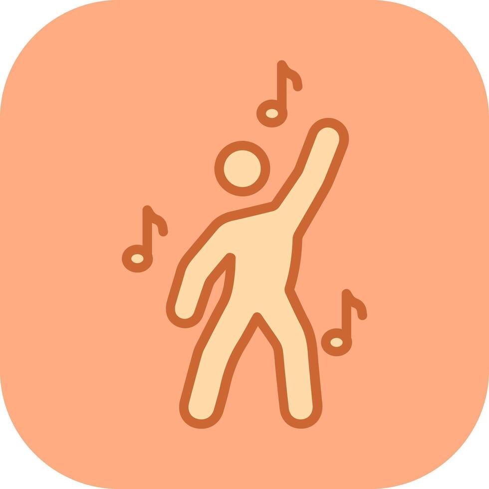 Music and Dance Icon Design vector