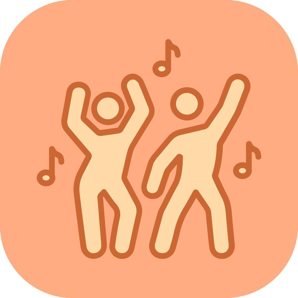 Music and Dance Icon Design vector