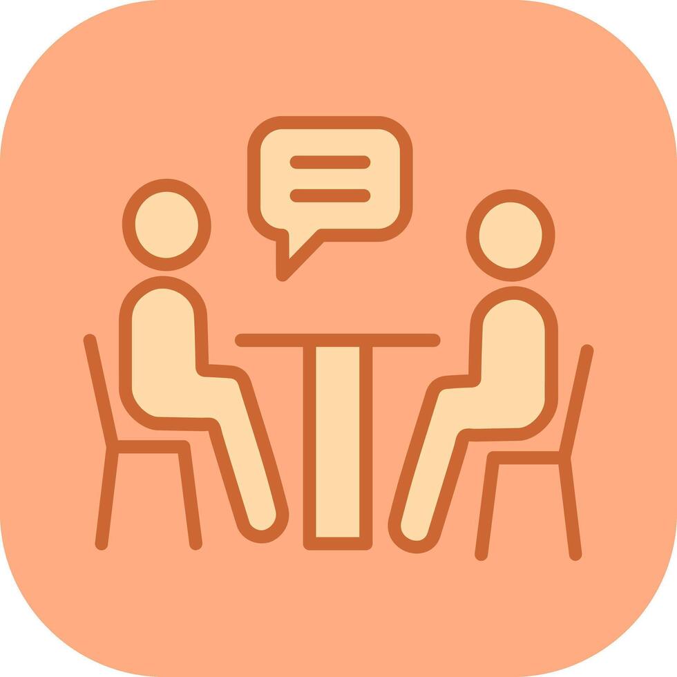 News Interview Icon Design vector