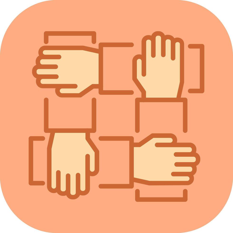 Teamwork Icon Design vector