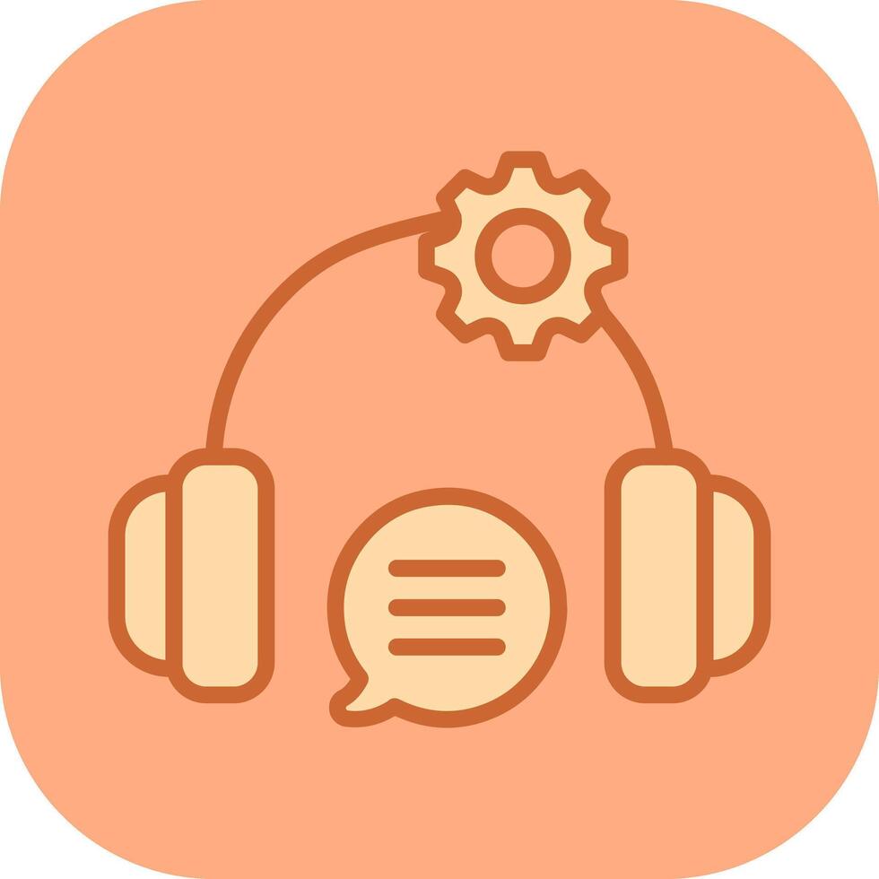 Technical Support Icon Design vector