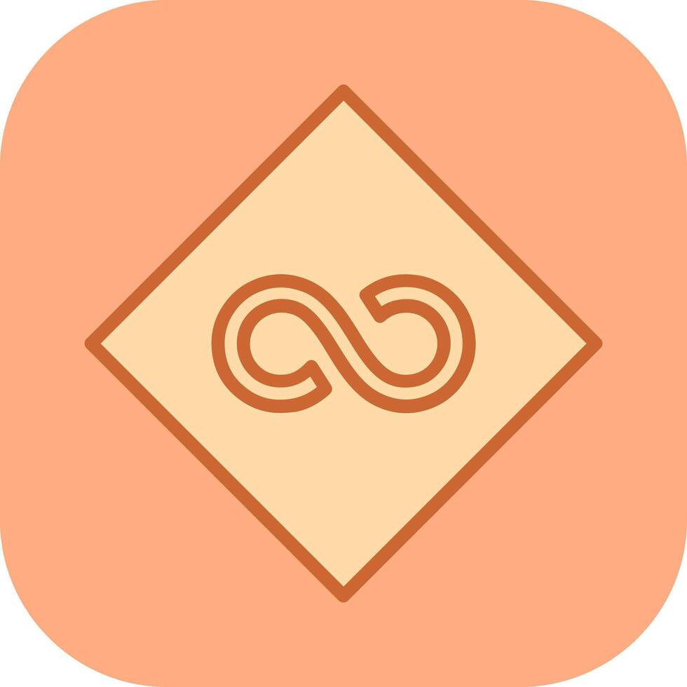 Infinity Sign Icon Design vector