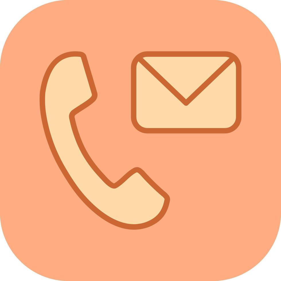 Contact Us Icon Design vector