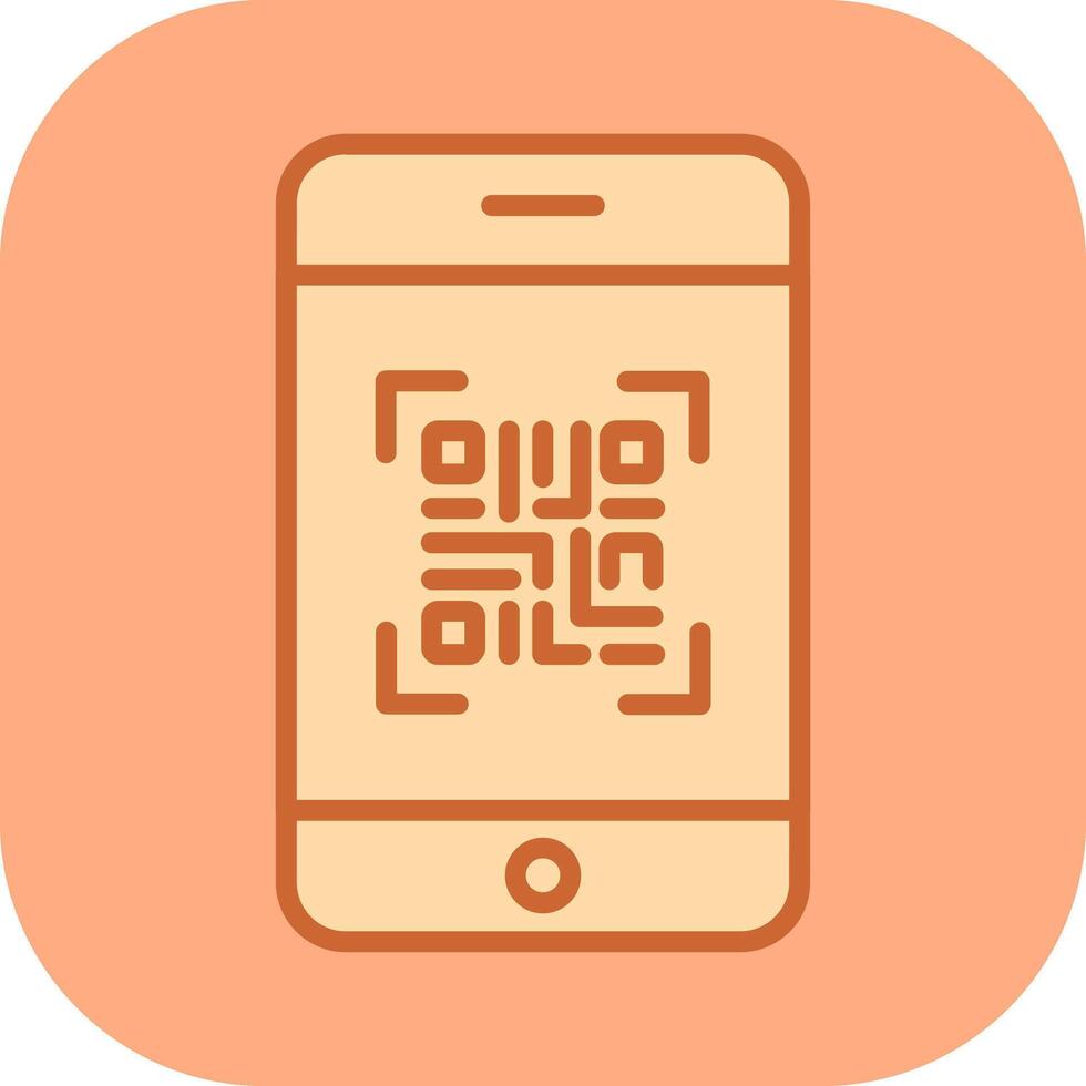 Scanning App Icon Design vector