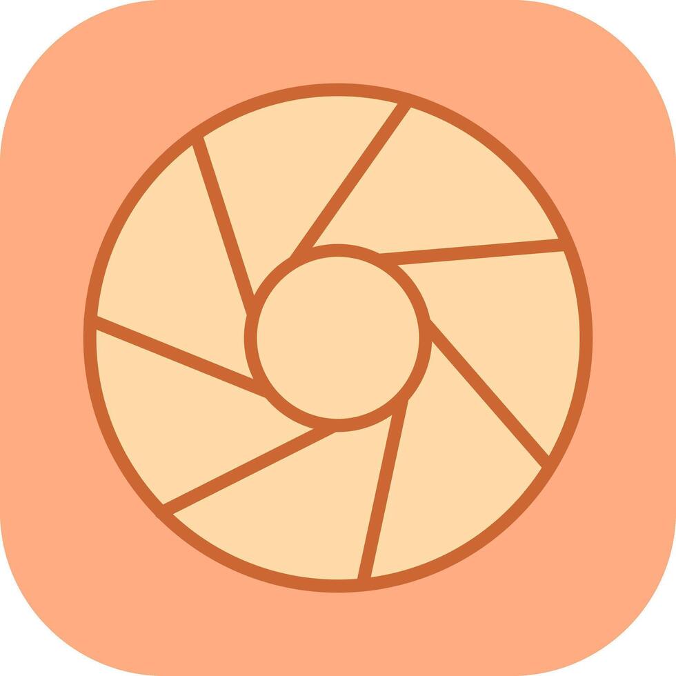Aperture Artifacts Icon Design vector