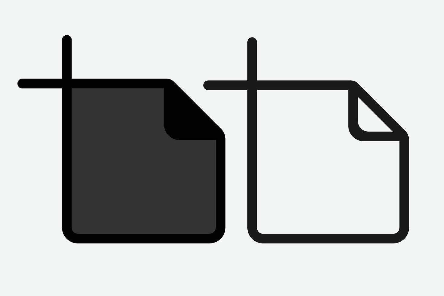 Artboard icon isolated in white and black colors. artboard outline icon from user interface collection. Artboard Tool Icon. vector