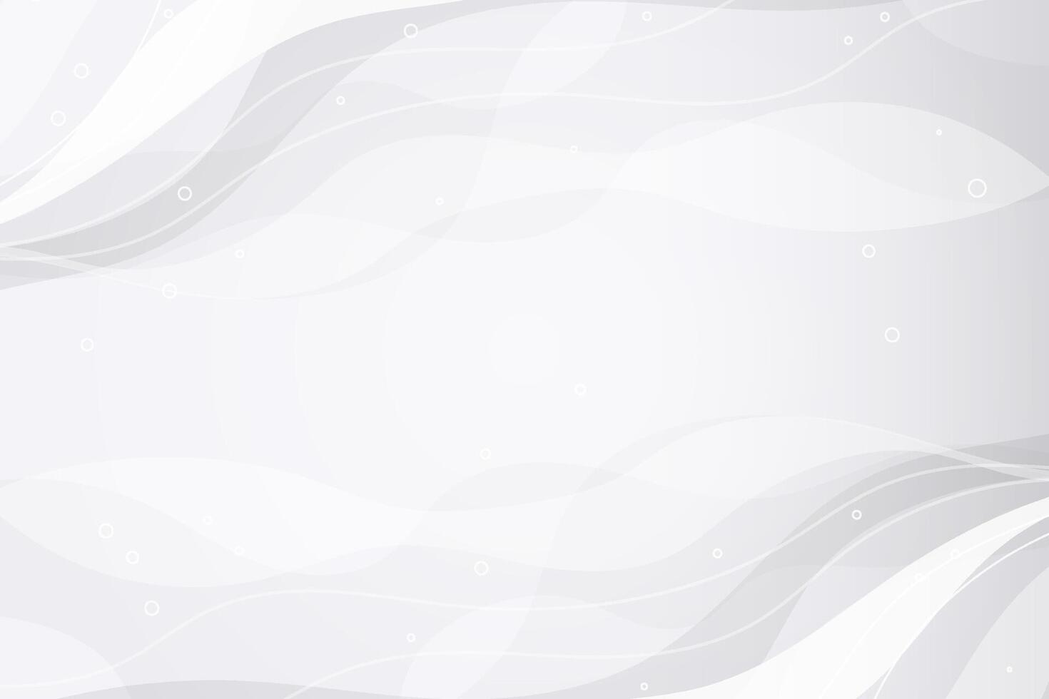 futurista resumen blanco antecedentes con suave ondulado líneas. moderno minimalista diseño para un limpiar y elegante mirar. Perfecto para web presentaciones vector