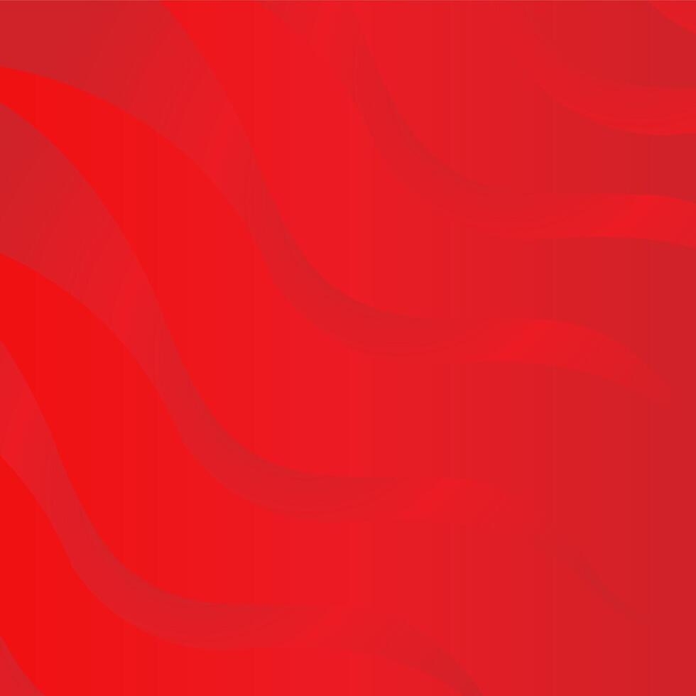 Red gradient wave background design. Wallpaper design vector