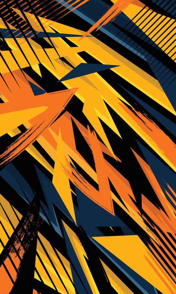 Modern background abstract geometric shapes sublimation sports jersey vector