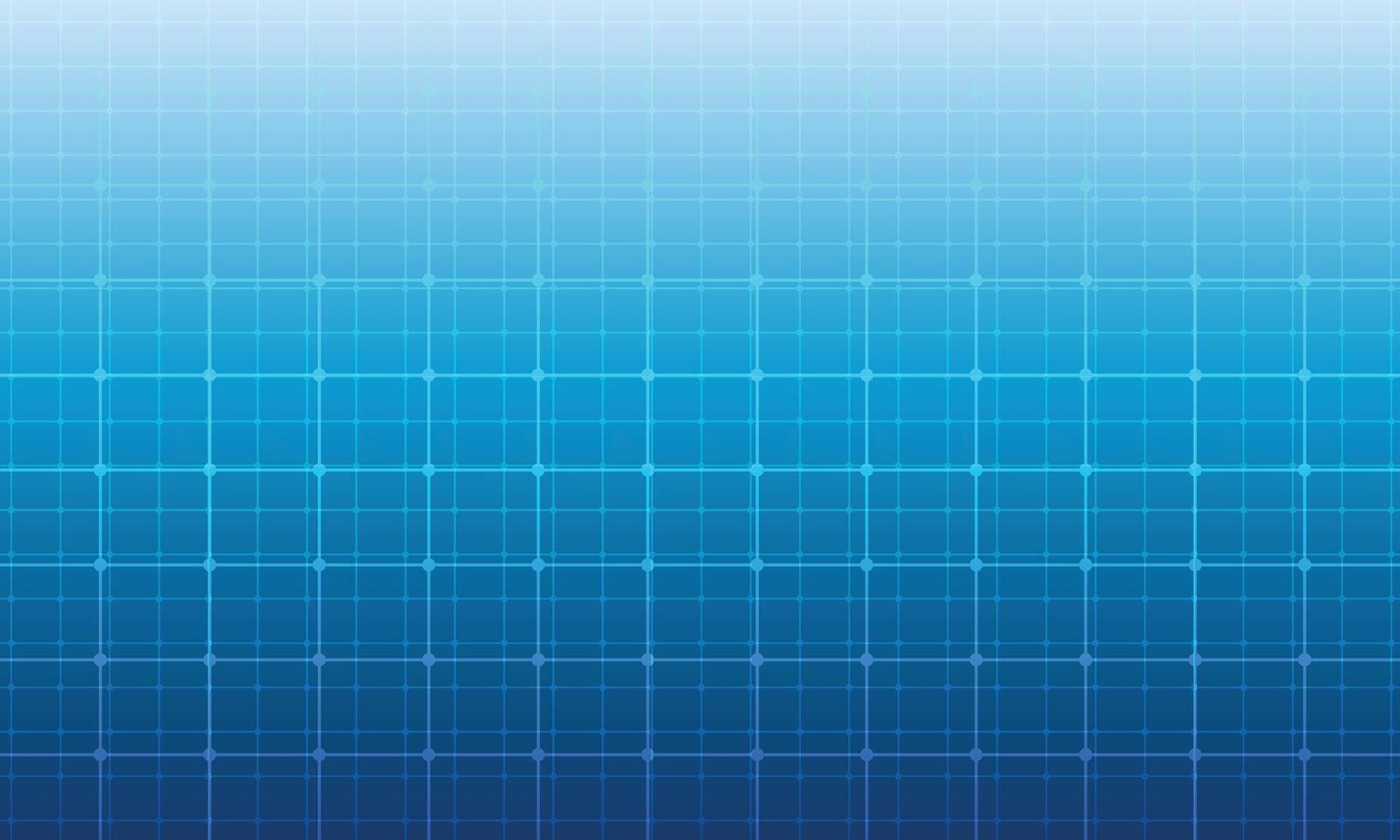 Abstract blue gradient technology background grid lines pattern vector