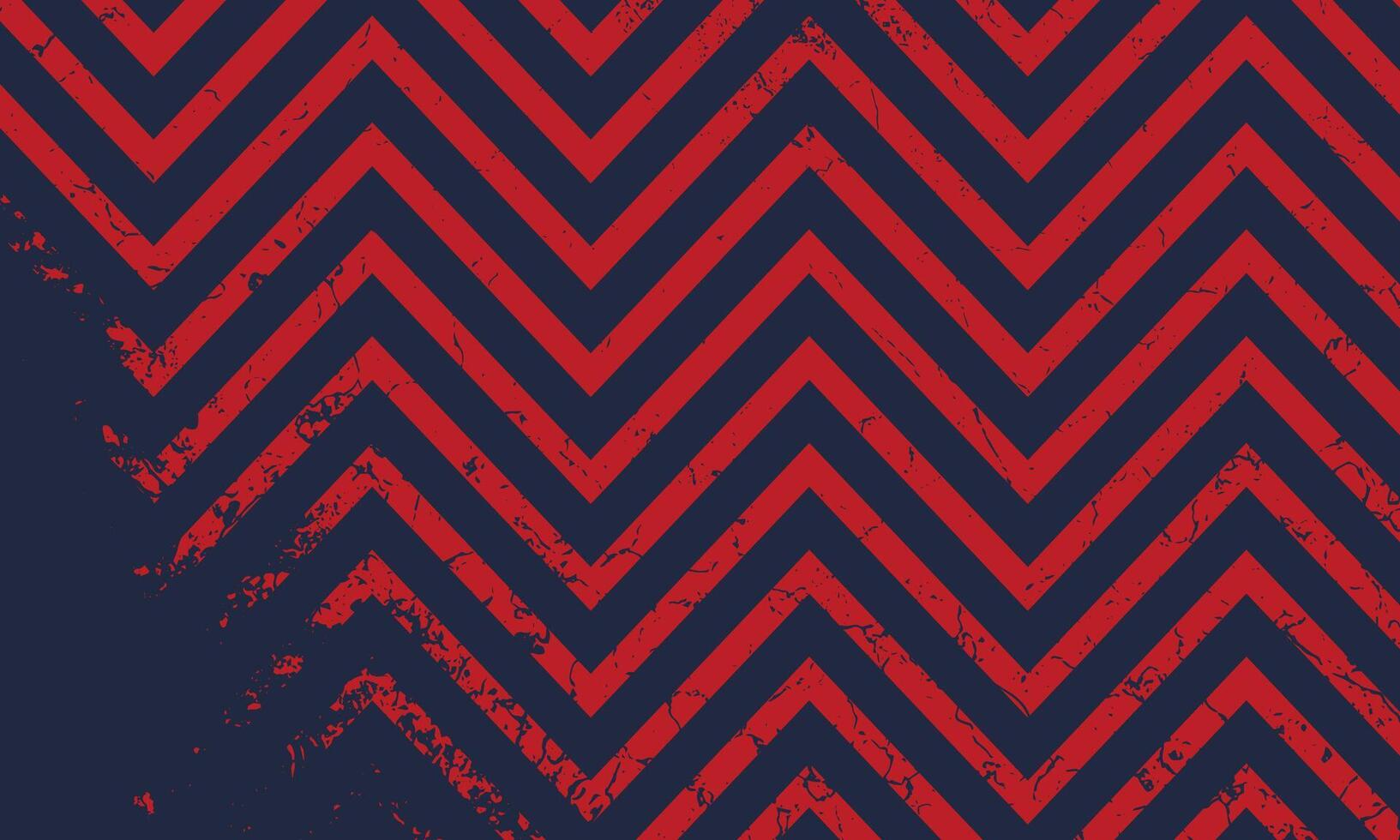 Red and blue background abstract zig zag stripes pattern vector