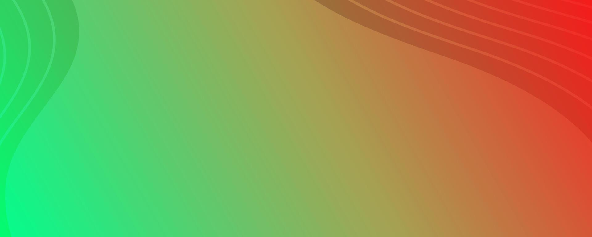 Modern colorful gradient background with wave lines vector
