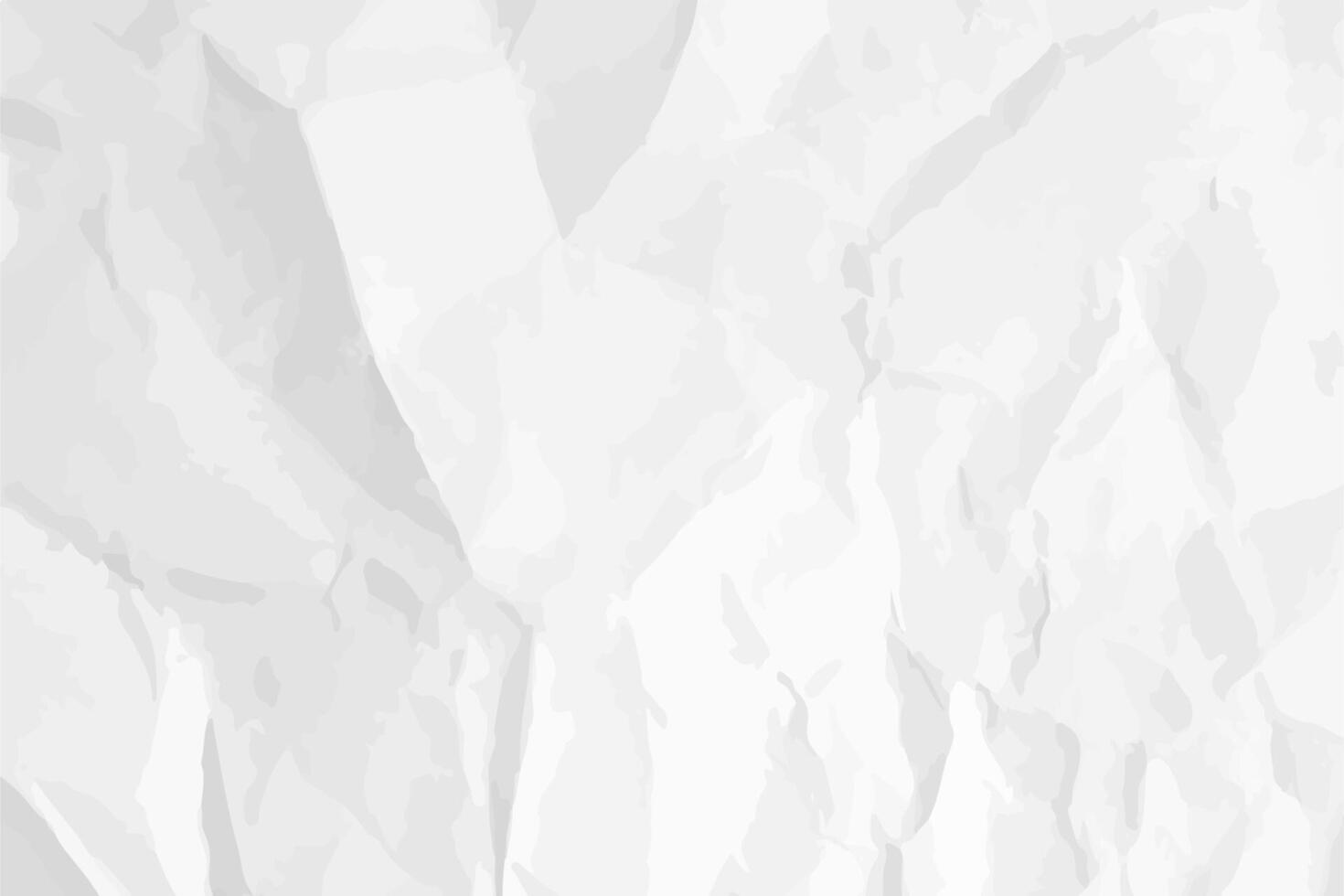 White clean crumpled paper vector