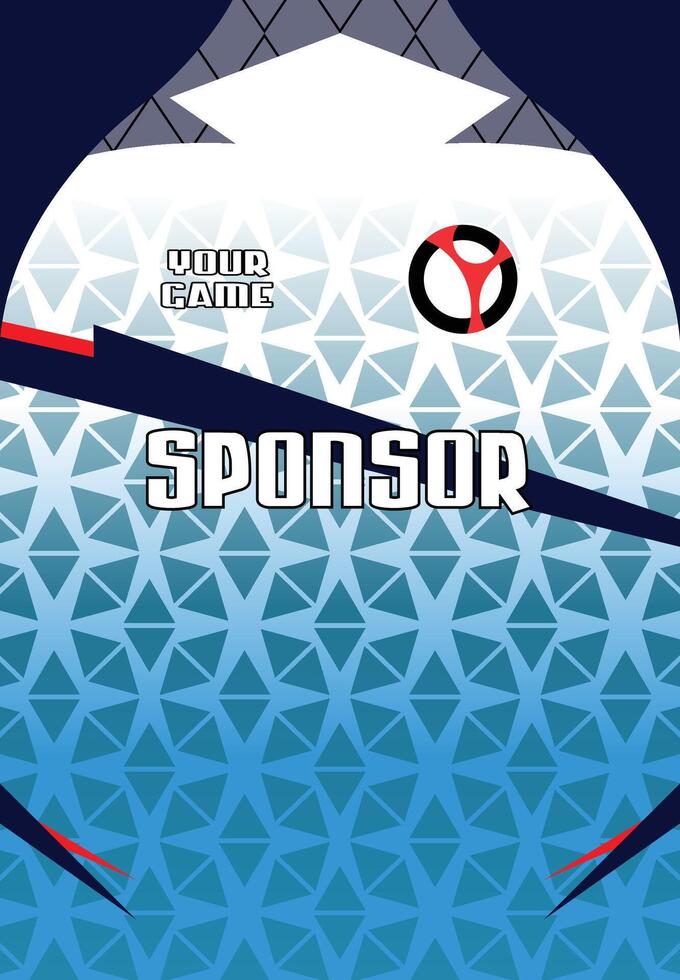 Sublimation Apparel Graphics for Sports Teams vector