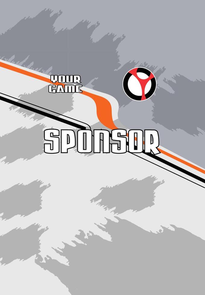 Illustrations for Sports T Shirts and Sublimation vector