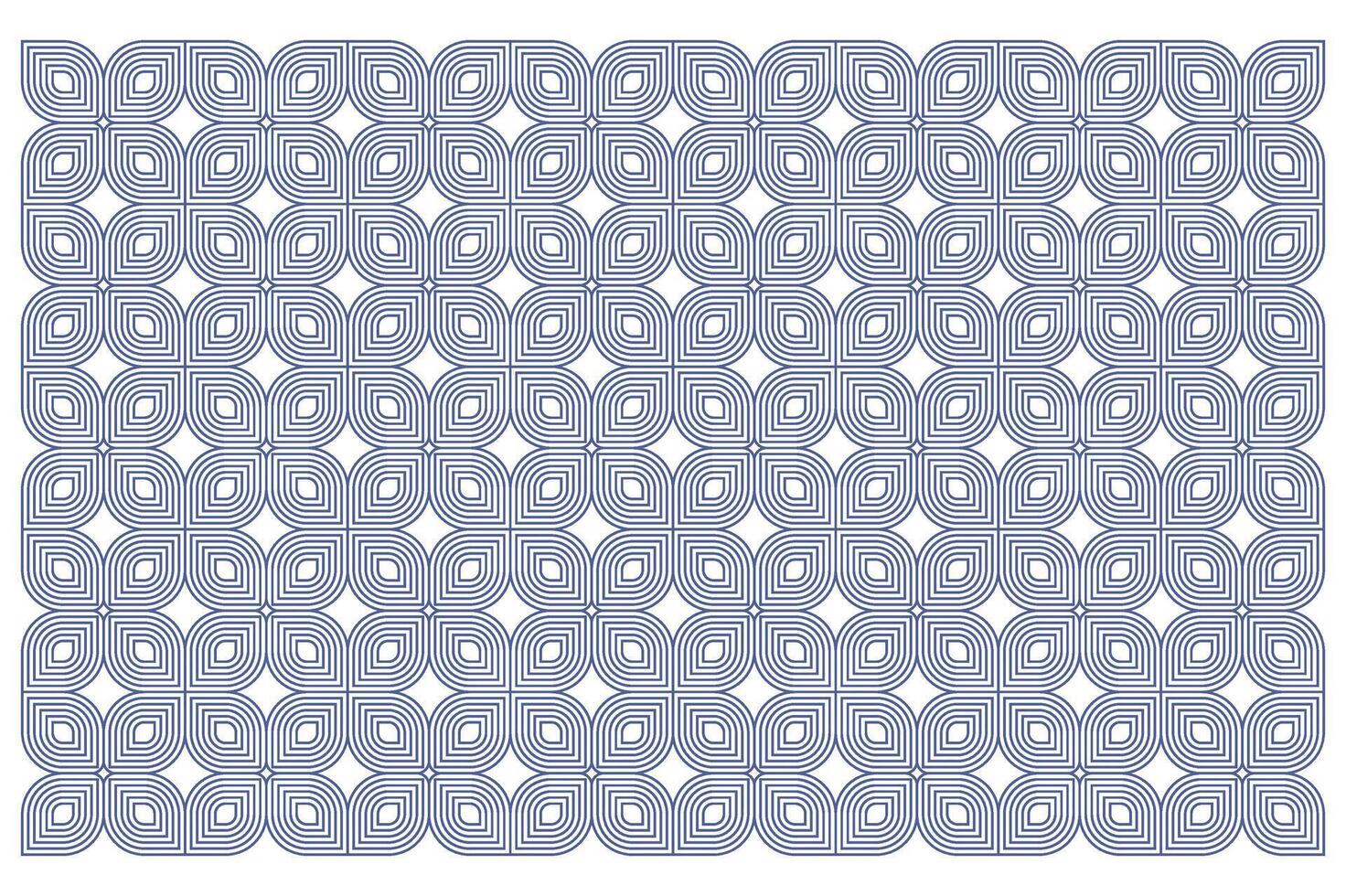 A blue and white pattern with a diamond shape vector