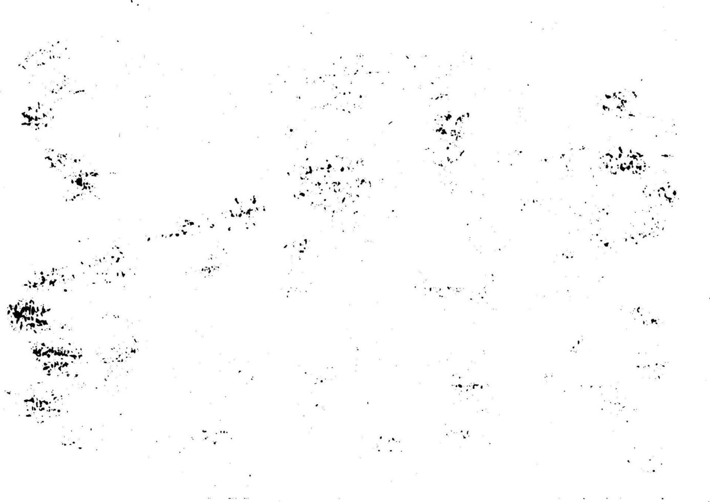 Black grungy texture on white background vector