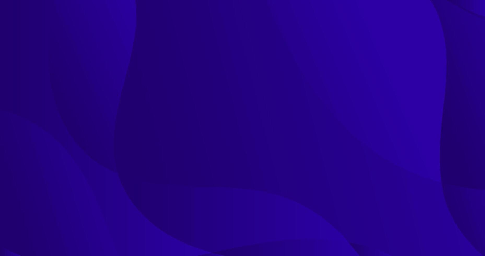 Abstract blue background with curved lines. vector