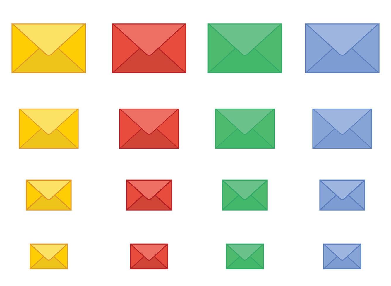 Email Envelope Digital Mail Symbol vector