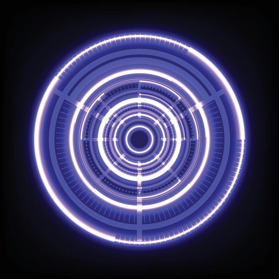 Digital Abstract circle dark background. Design for ring, sphere, circle, world, planet, , technology background, digital. vector