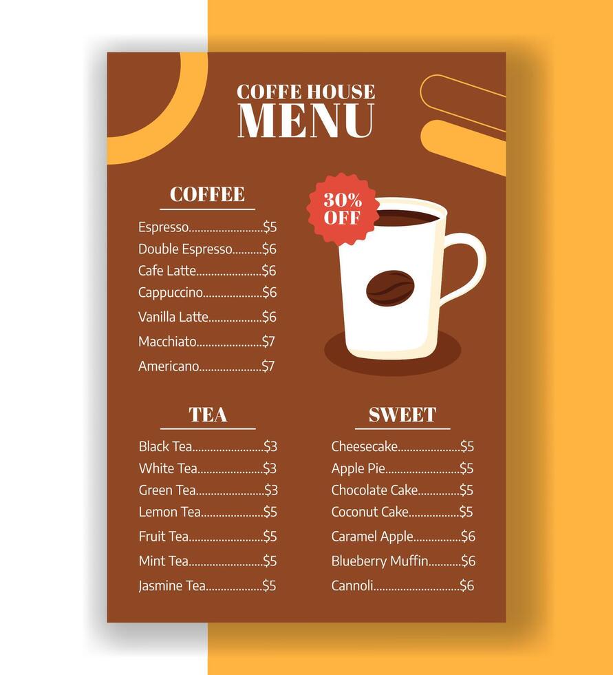 Coffee Day Celebration Template in Flat Cartoon Style for Social Media vector