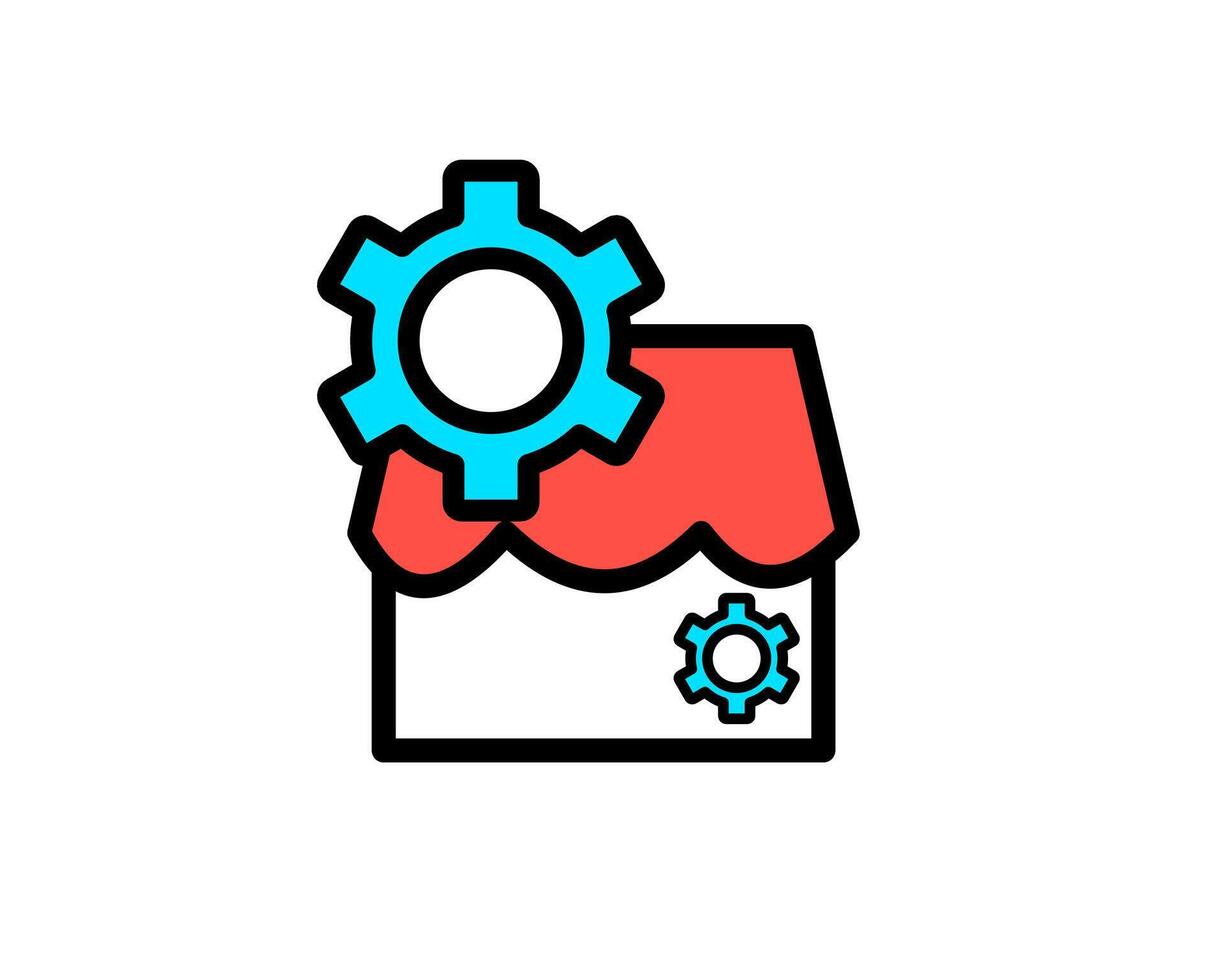 Illustration representing a program for sellers, outlining benefits and features vector
