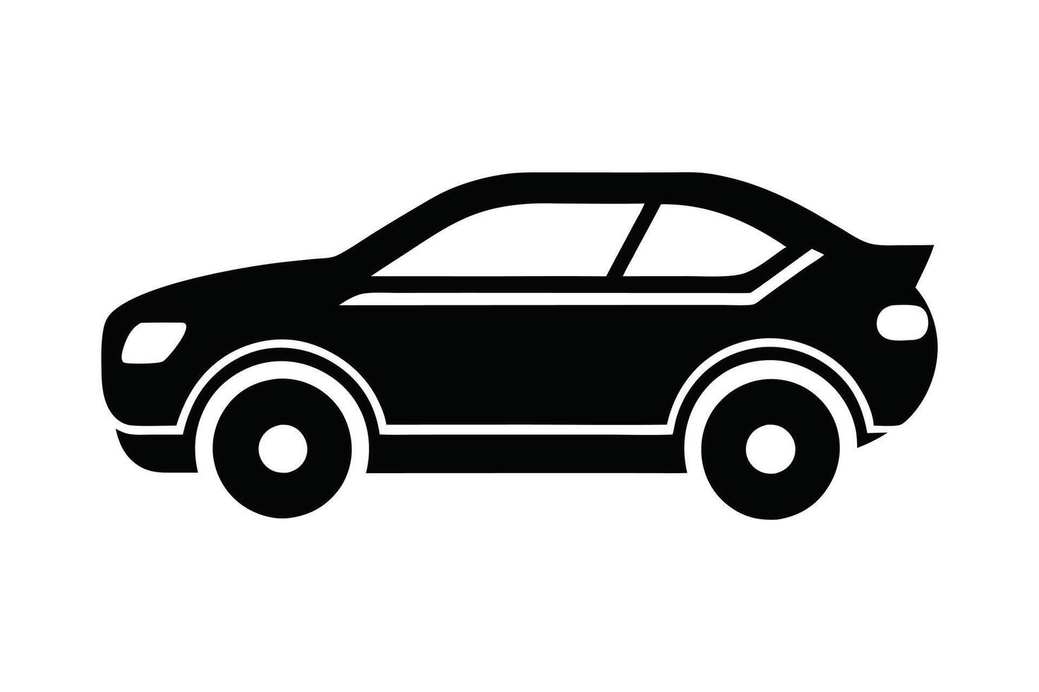 Car silhouettes icon. vector