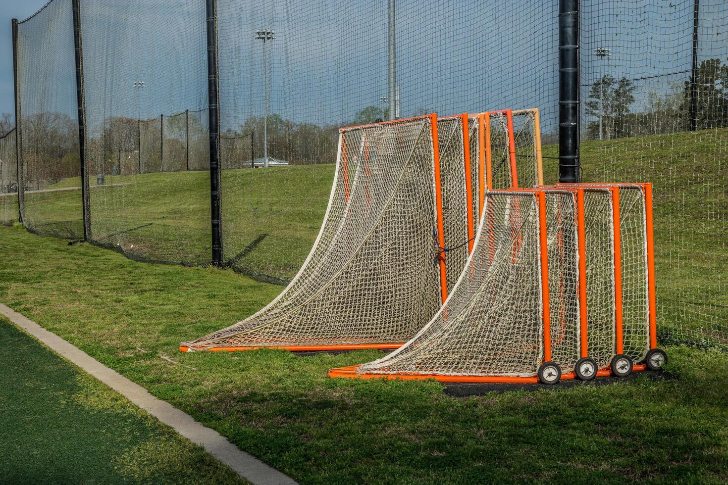 Soccer goal nets different sizes photo