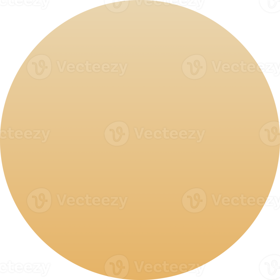 Circle sun or moon icon png