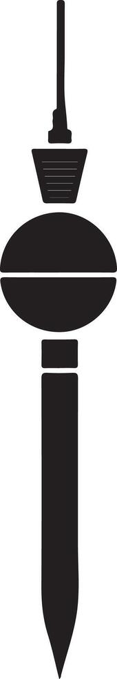 the logo for the space needle vector