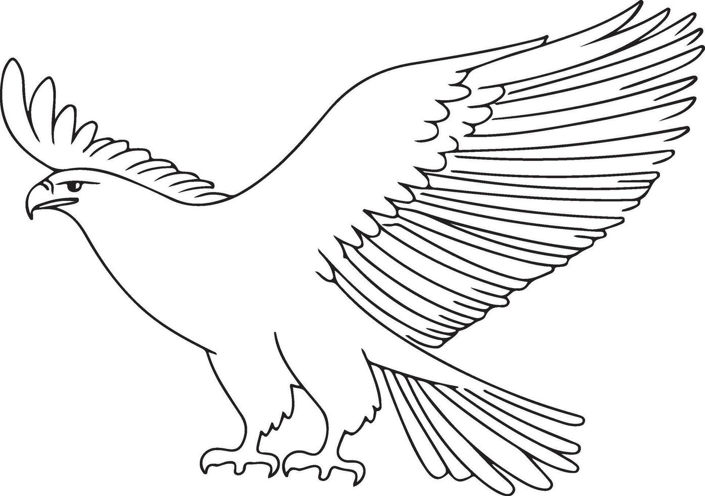 eagle coloring pages free printable coloring pages vector