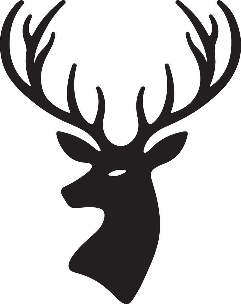 Deer Head icon vector