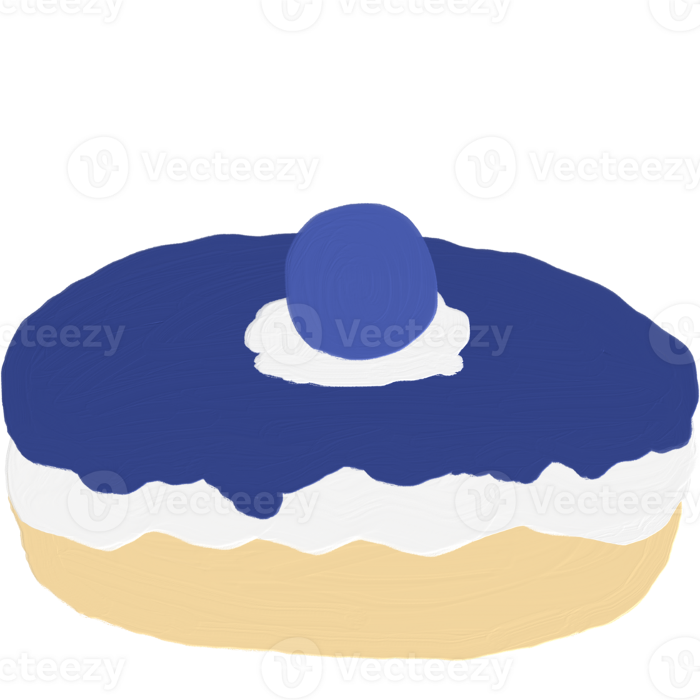 Delicious camera-shaped cookie cakes and mini berry cakes png