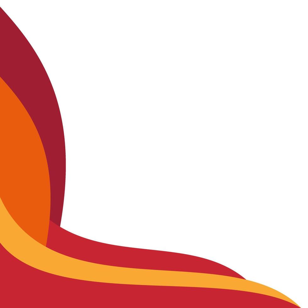 Abstract Wavy Border Decoration vector