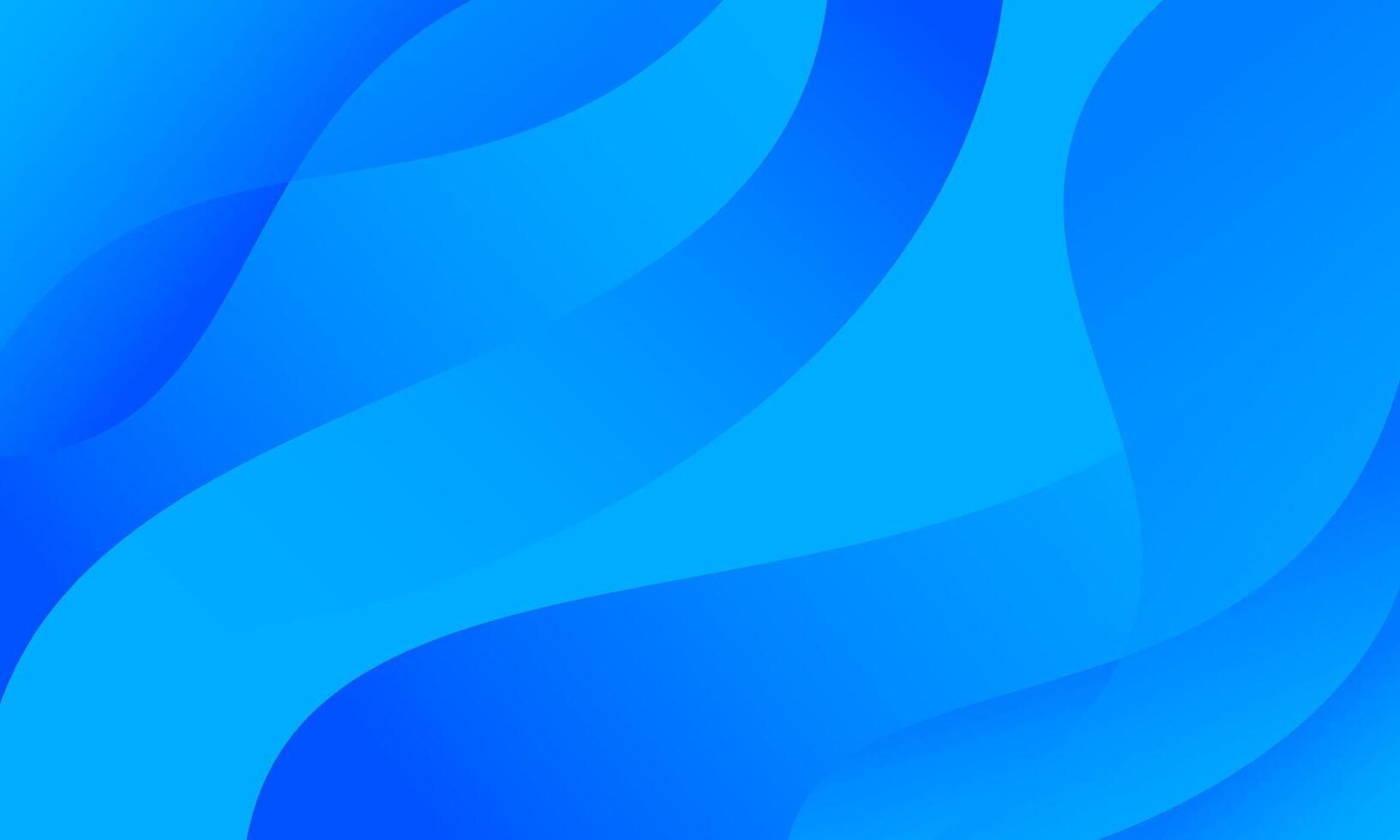 abstract blue waves background vector
