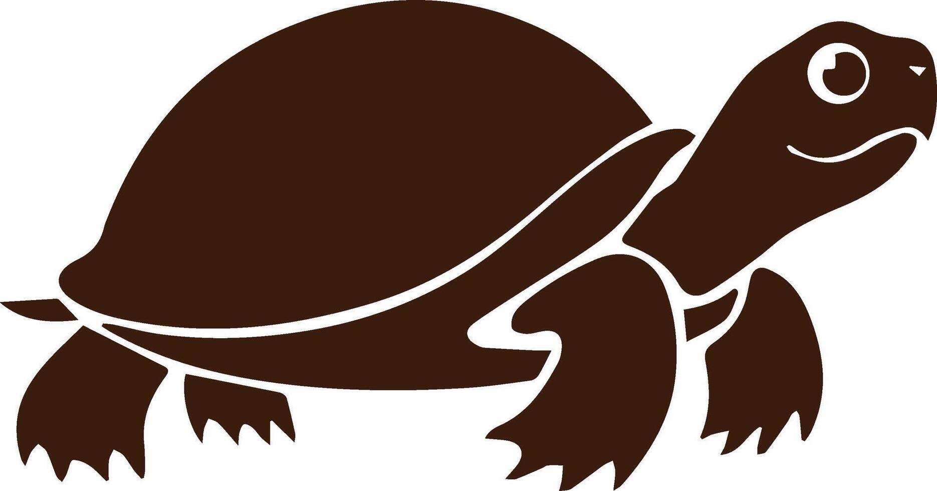 turtle logo illustration vector