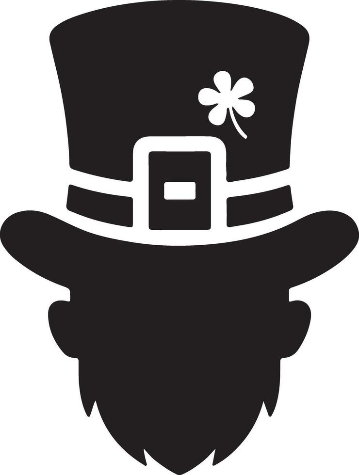 Silhouette Magical Hat vector