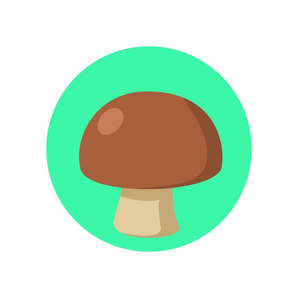 illustration of a mushroom vector