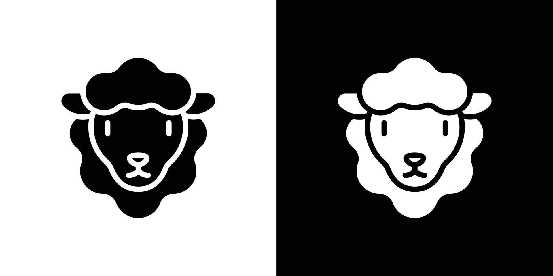 sheep icon set illustration vector