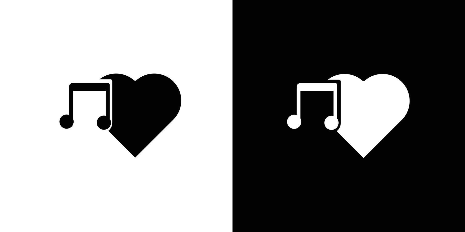 Heard heart note icon Art design illustration vector